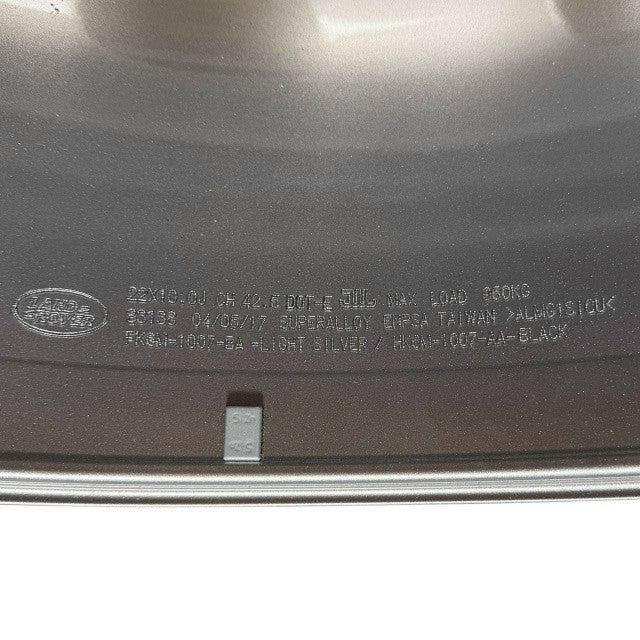 2014 2015-2022 RANGE ROVER SPORT SVR WHEEL RIM ORIGINAL FACTORY R22 10J ET42 OEM