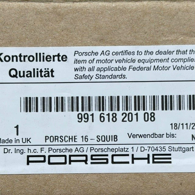 2012 2014 2015 2016 PORSCHE 911 981 991 GT3 BOXSTER CAYMAN CONTROL MODULE UNIT