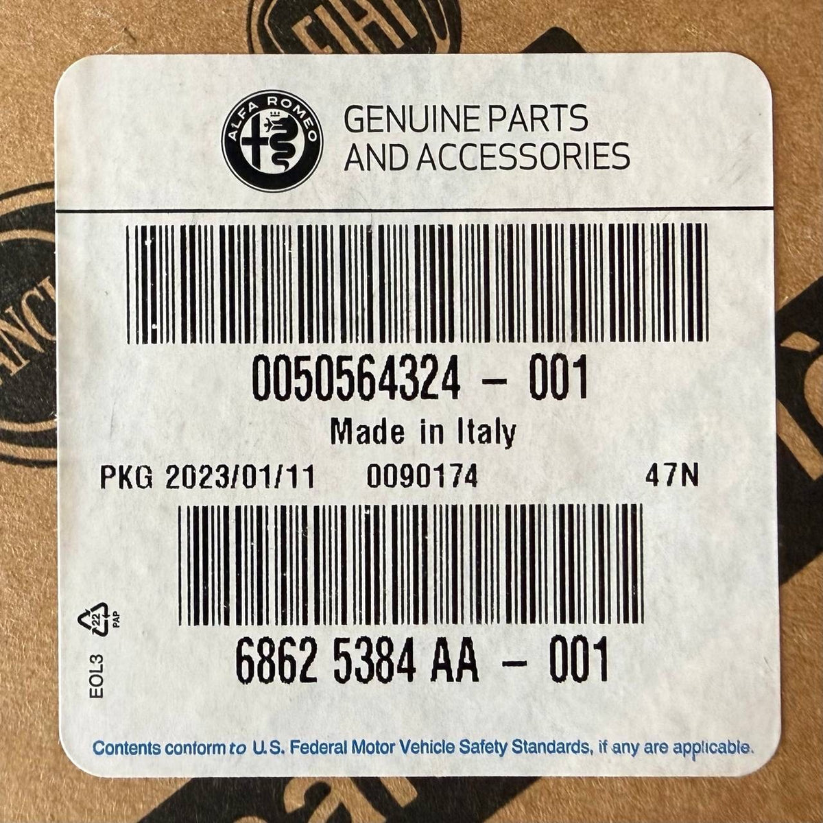 2023 2024-2026 ALFA ROMEO TONALE RIGHT PASSENGER HEADLIGHT HEADLAMP OEM NEW