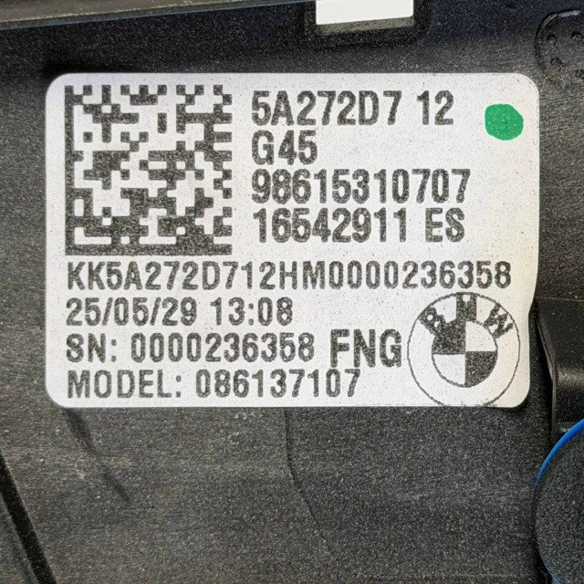 2025 2026 2027 BMW X3 G45 REAR TAILGATE APPLIQUE TRIM PANEL OEM USED 5A272D7