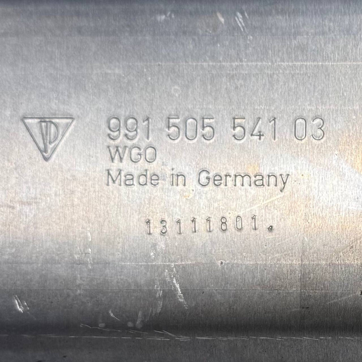 2012 2013 2014 2015-2019 PORSCHE 911 991 CARRERA REAR REINFORCEMENT IMPACT BAR