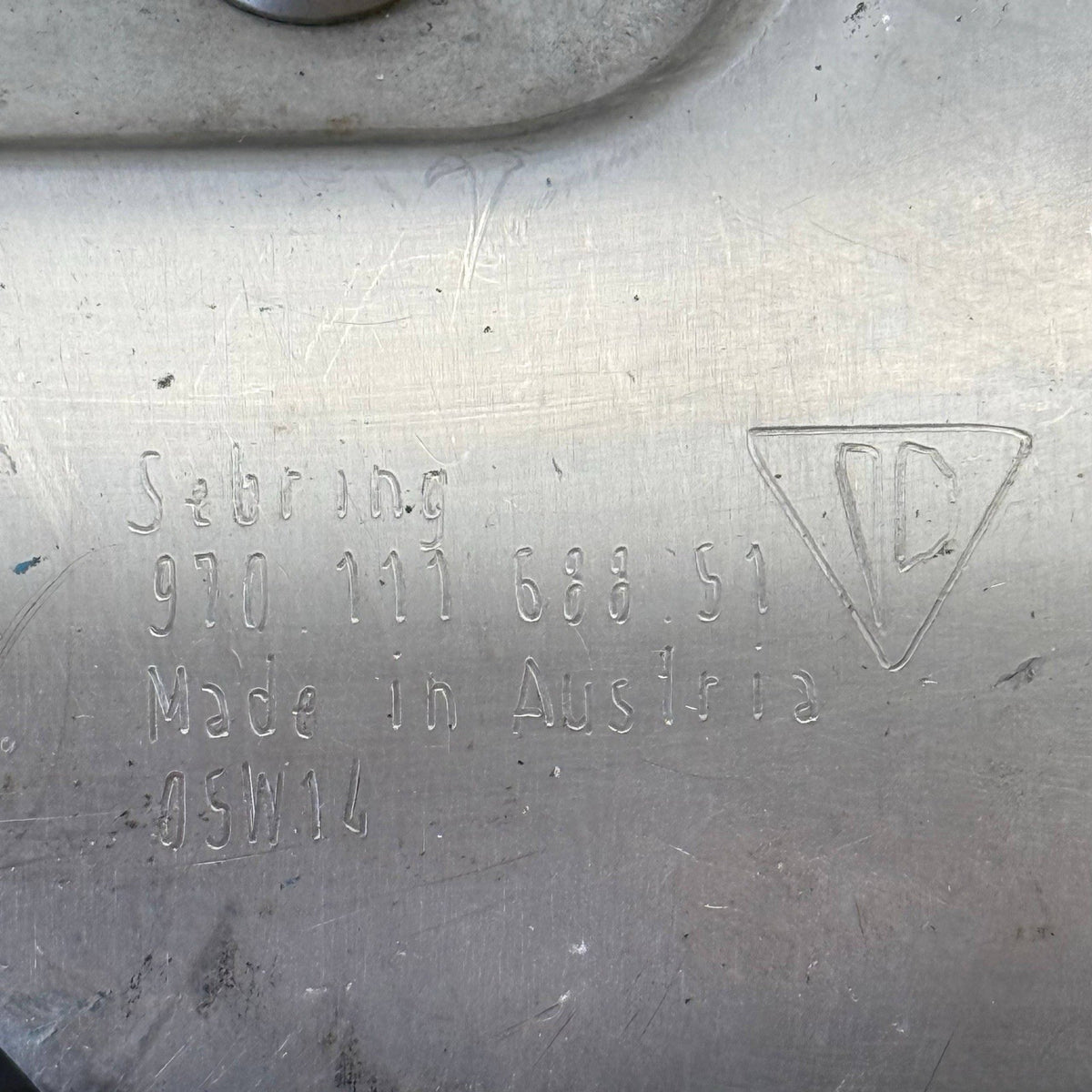 2010 2011 2012-2016 PORSCHE PANAMERA TAIL PIPE EXHAUST TIP RIGHT PASSENGER OEM