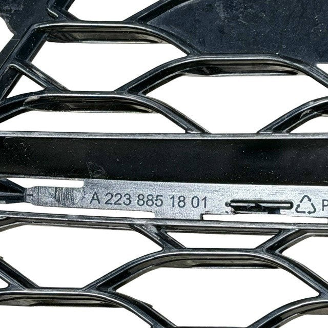 2021 2022 2023-2025 MERCEDES BENZ W223 FRONT BUMPER LEFT DRIVER GRILLE TRIM OEM