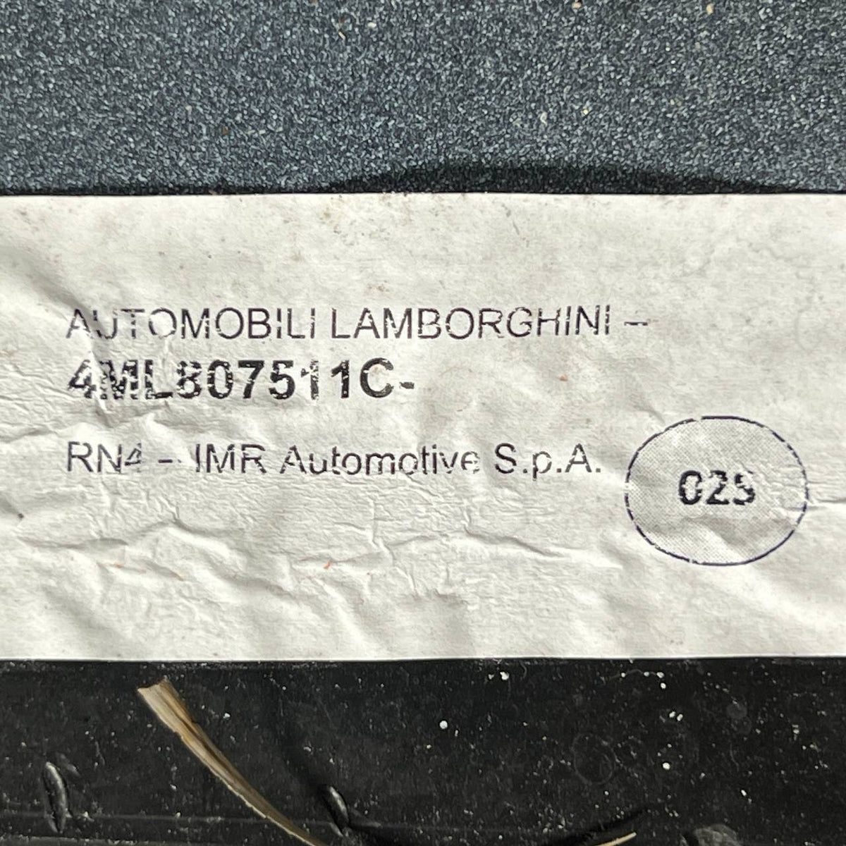 2018 2019 2020 2021 2022 2023 LAMBORGHINI URUS REAR BUMPER COVER OEM 4ML807511C