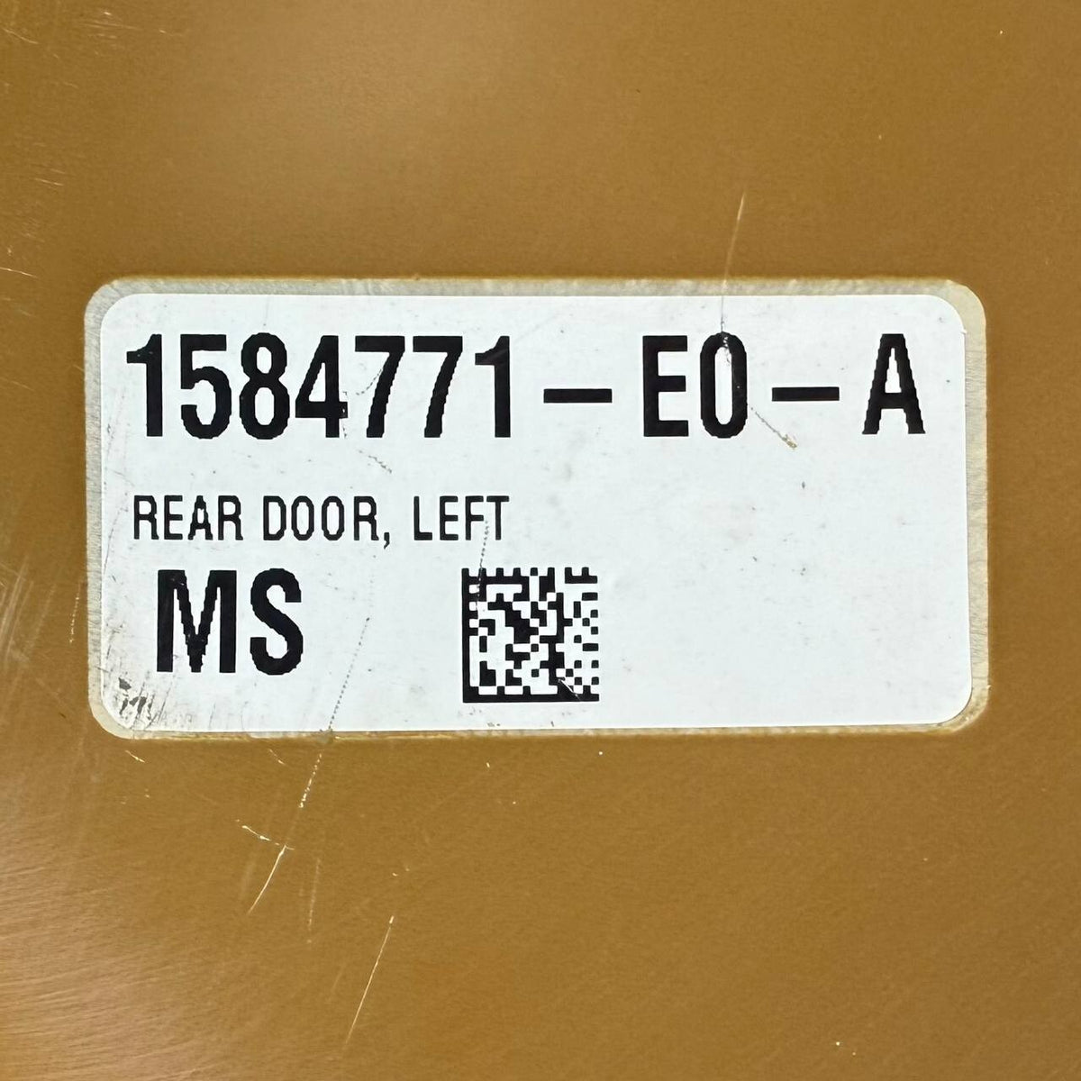 2016 2017 2018 2019 2020 2021 TESLA MODEL S REAR LEFT DOOR SHELL DRIVER SIDE OEM