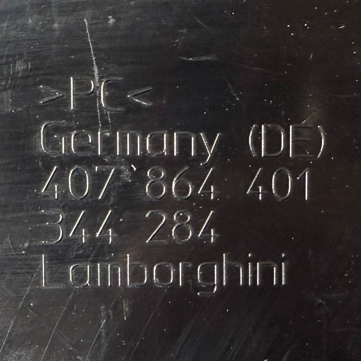 2009 2010-2014 LAMBORGHINI GALLARDO SPYDER ROOF SOFT TOP FRONT BOX TRIM PANEL