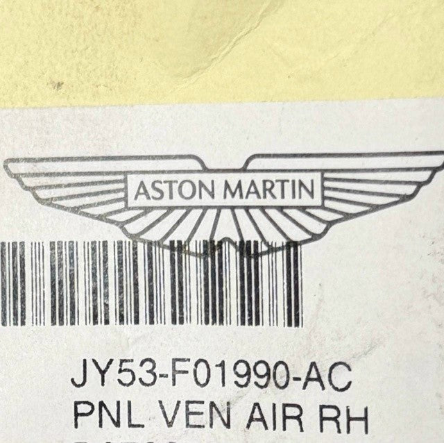 2017 2018 2019-2023 ASTON MARTIN DB11 FRONT RIGHT VEN AIR BRACKET SUPPORT PANEL