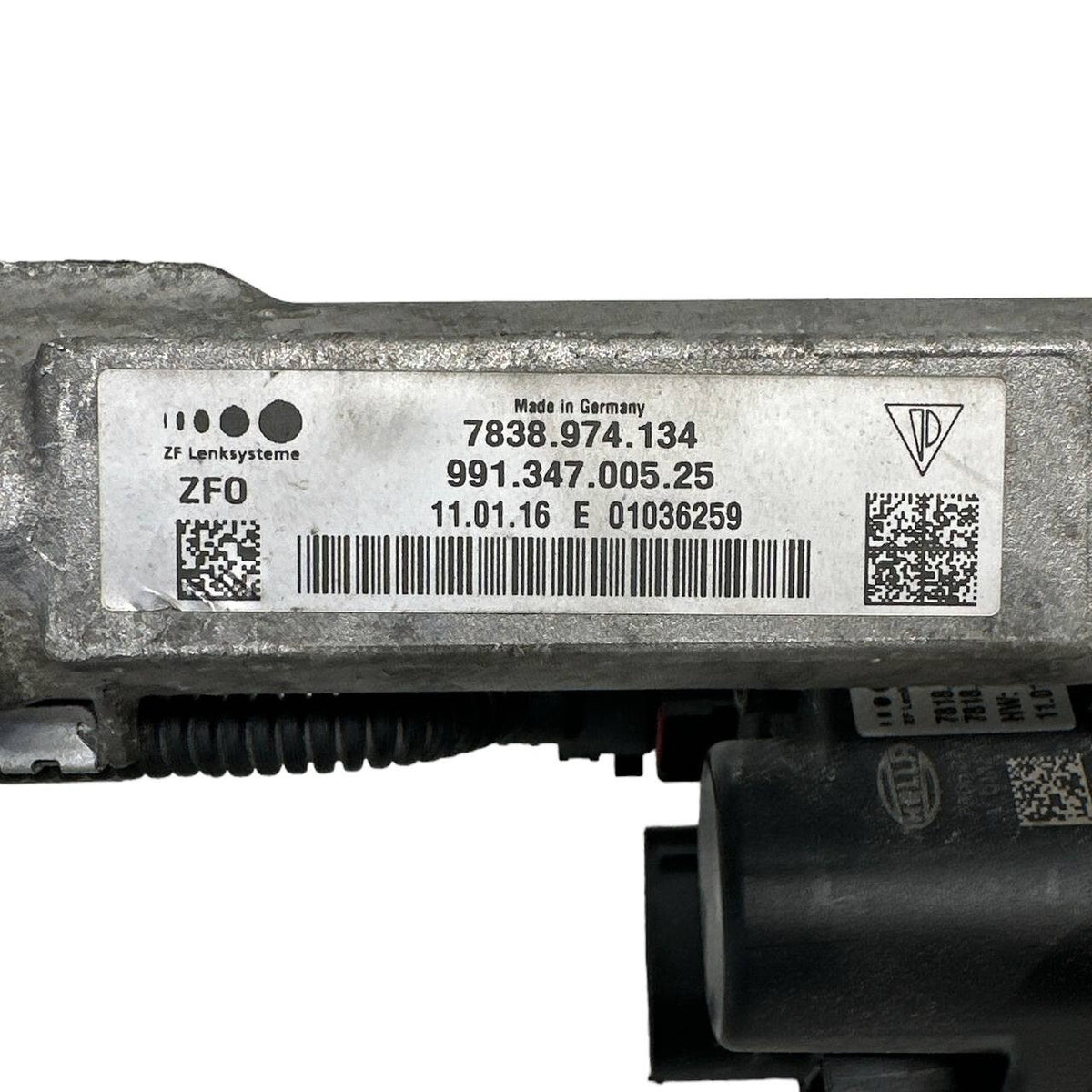 2012 2013 2014 2015 2016-2019 PORSCHE 911 991 POWER STEERING GEAR RACK PINION