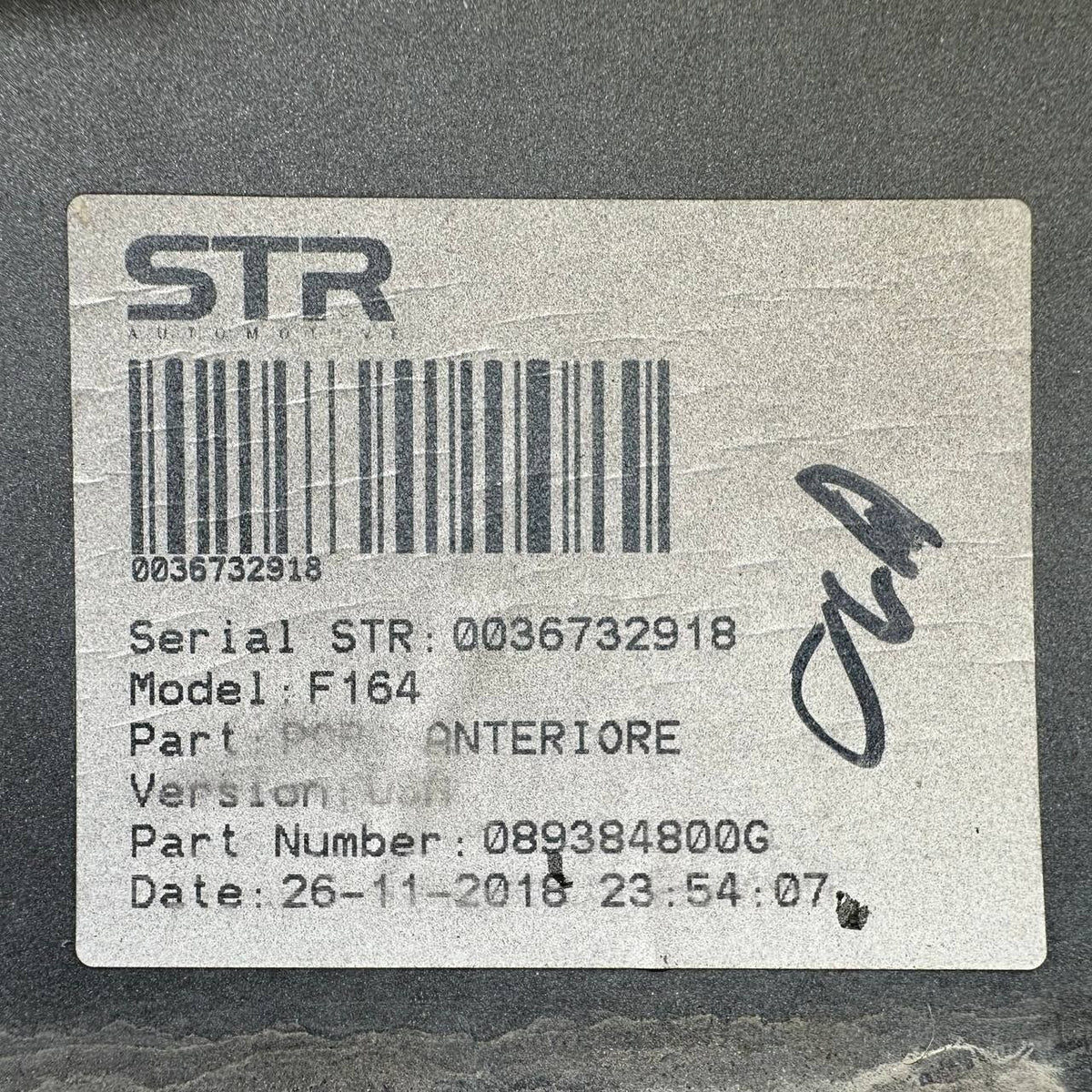 2018 2019 2020 2021 2022 FERRARI PORTOFINO F164 FRONT BUMPER COVER OEM USED