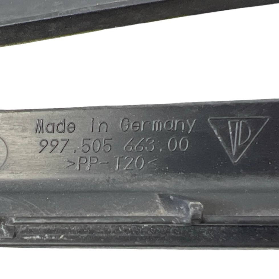 2008 2009-2013 PORSCHE 911 997 REAR BUMPER EXHAUST AIR INTAKE LEFT GRILLE GRILL