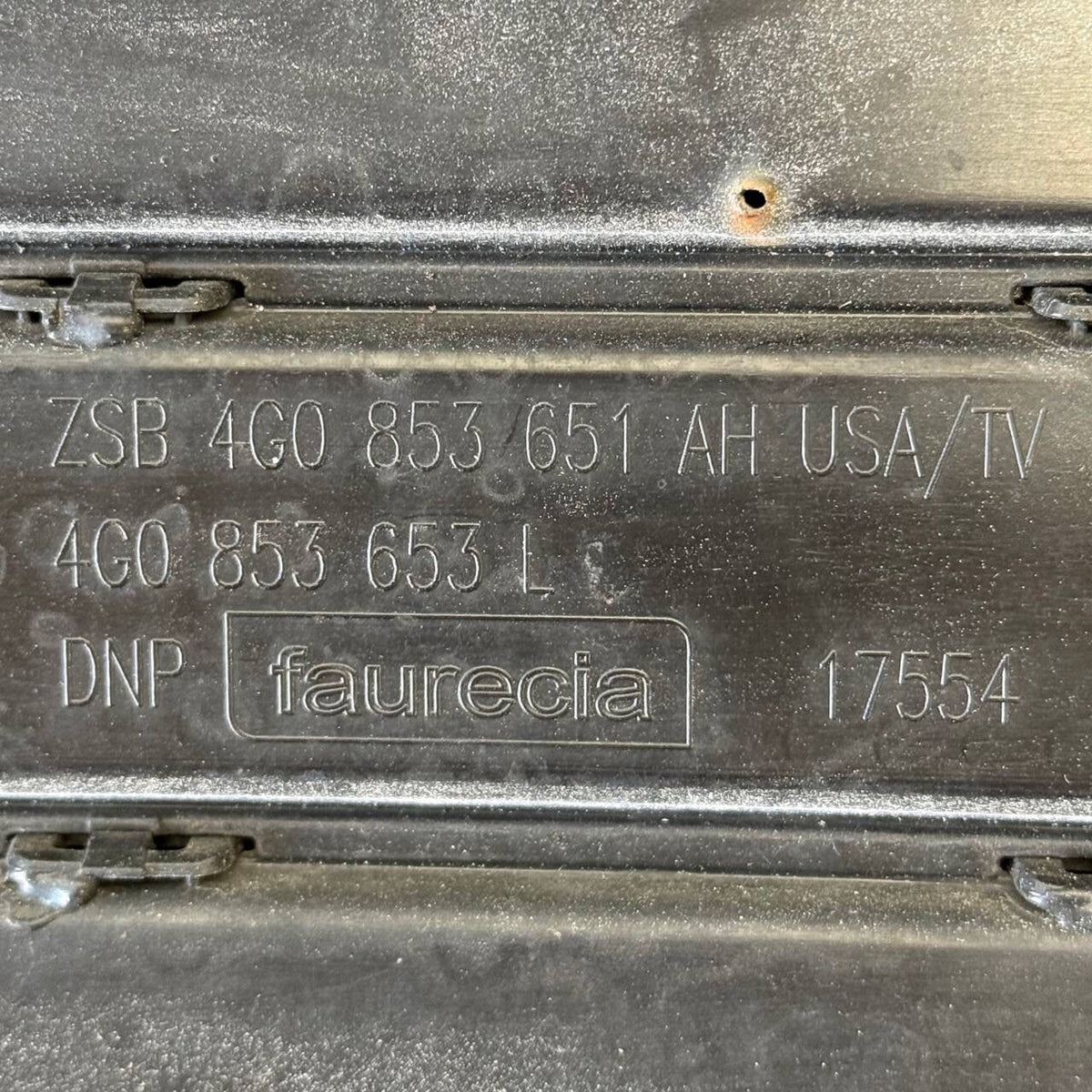 2015 2016 2017 2018 AUDI A6 C7 FRONT BUMPER RADIATOR GRILLE GRILL OEM USED