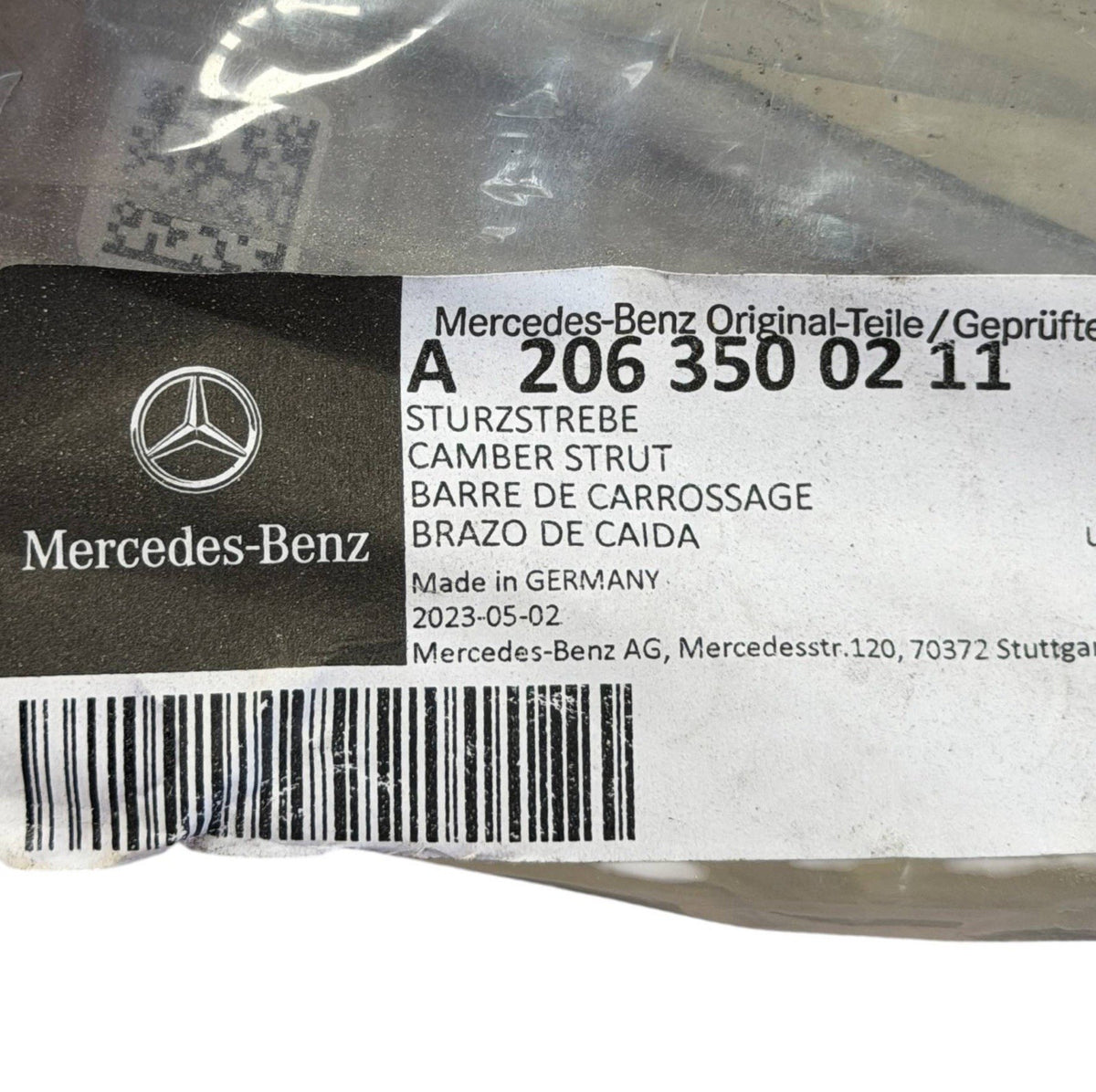 2022 2023 2024 2025 2026 MERCEDES-BENZ AMG C43 GLC REAR LOWER CONTROL ARM OEM