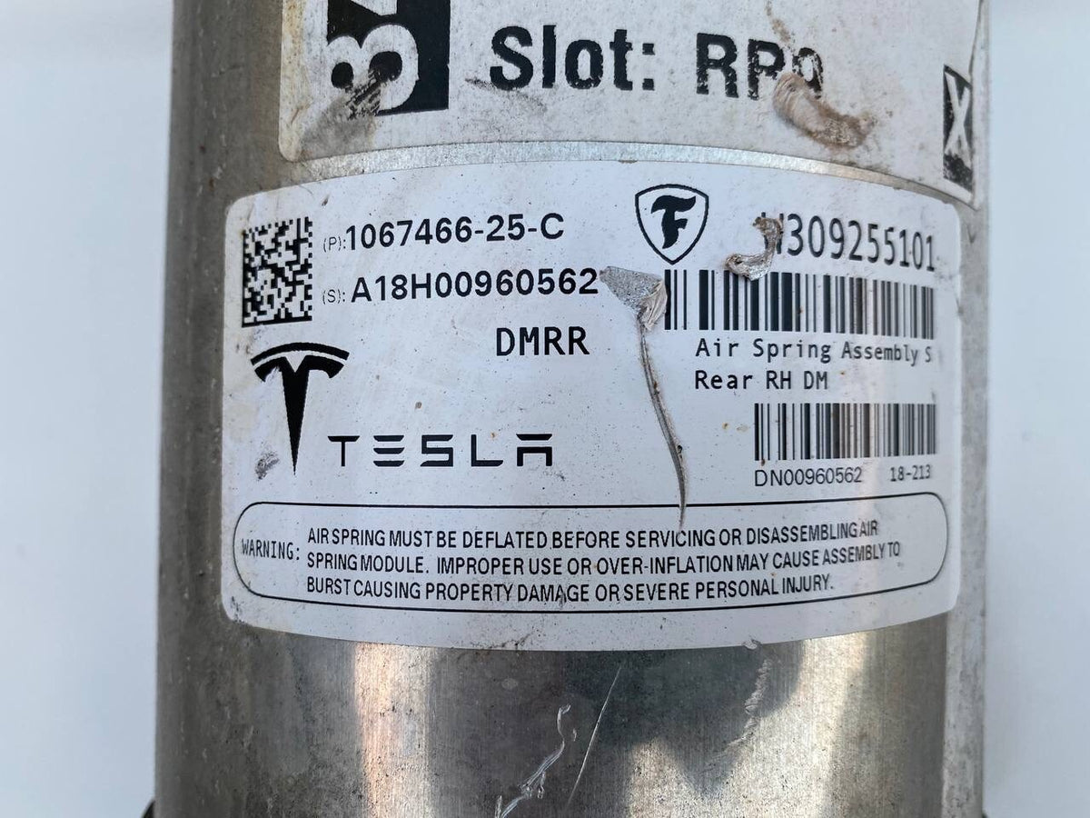 2016 2017 2018 2019 2020 TESLA MODEL S REAR SPRING SHOCK STRUT AIR SUSPENSION RH