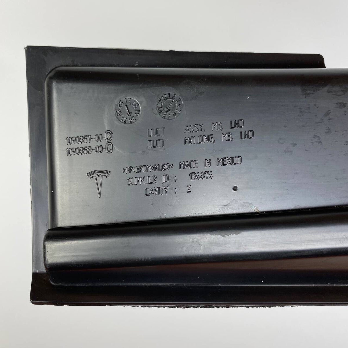2017 2018 2019 2020 TESLA MODEL 3 HVAC A/C HEATER CABIN AIR VENT INLET DUCT OEM