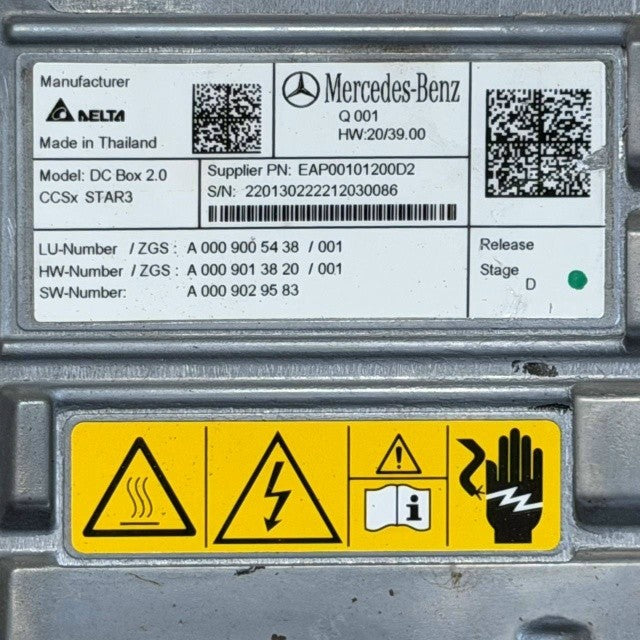 2022 2023 2024 2025 2026 MERCEDES BENZ EQE EQS VOLTAGE CONVERTER MODULE UNIT OEM
