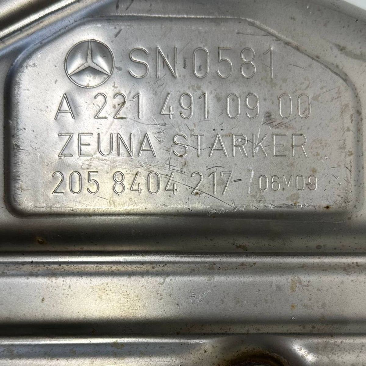 2007 2008-2010 MERCEDES-BENZ W216 CL600 S600 REAR LEFT EXHAUST MUFFLER TAILPIPE