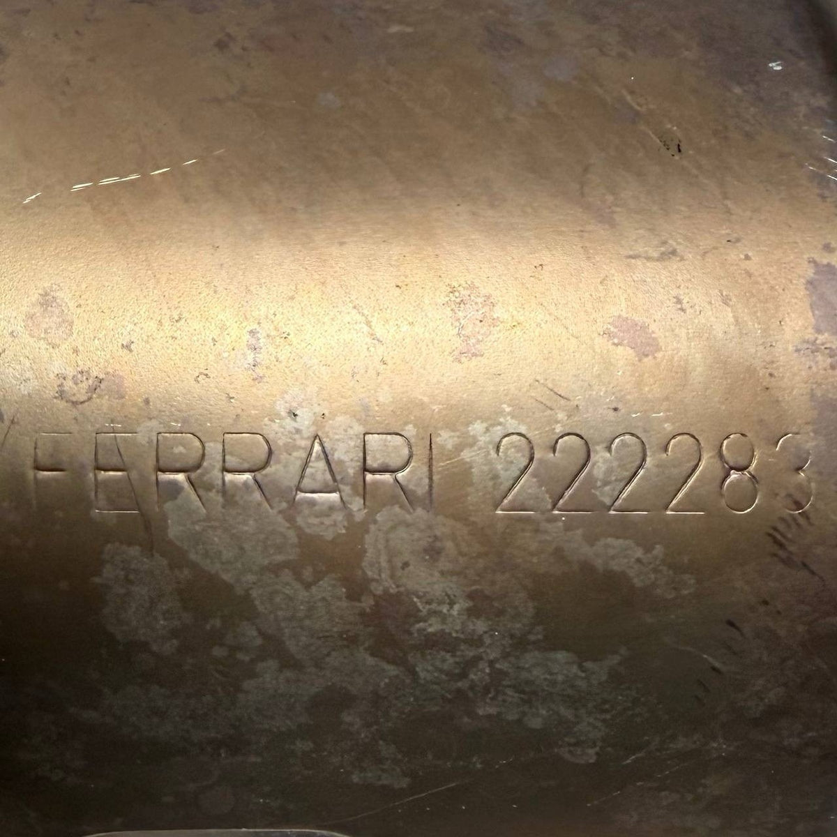 2006 2007 2008 2009 2010 2011 FERRARI 599 GTB EXHAUST MAINFOLD PIPE LEFT DRIVER