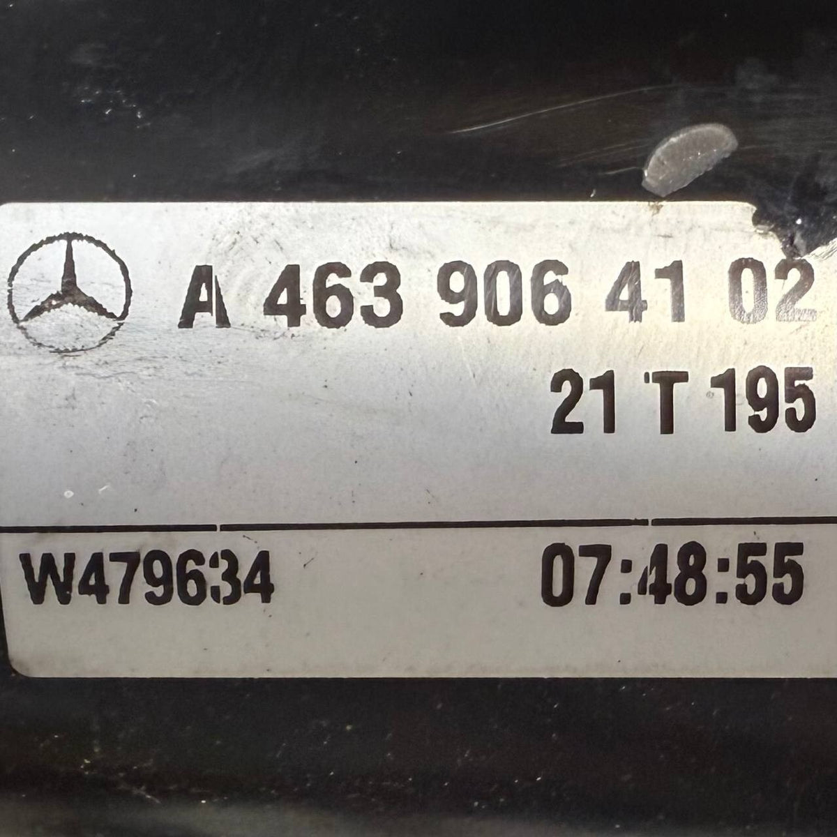2019 2020 2021 2022 2023 MERCEDES-BENZ G550 G63AMG WINDSHIELD WIPER MOTOR OEM