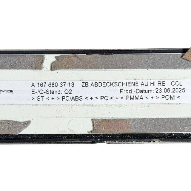2020 2021 2022 2023-2025 MERCEDES BENZ X167 GLS AMG TRIM MOLDING INTERIOR TRIM
