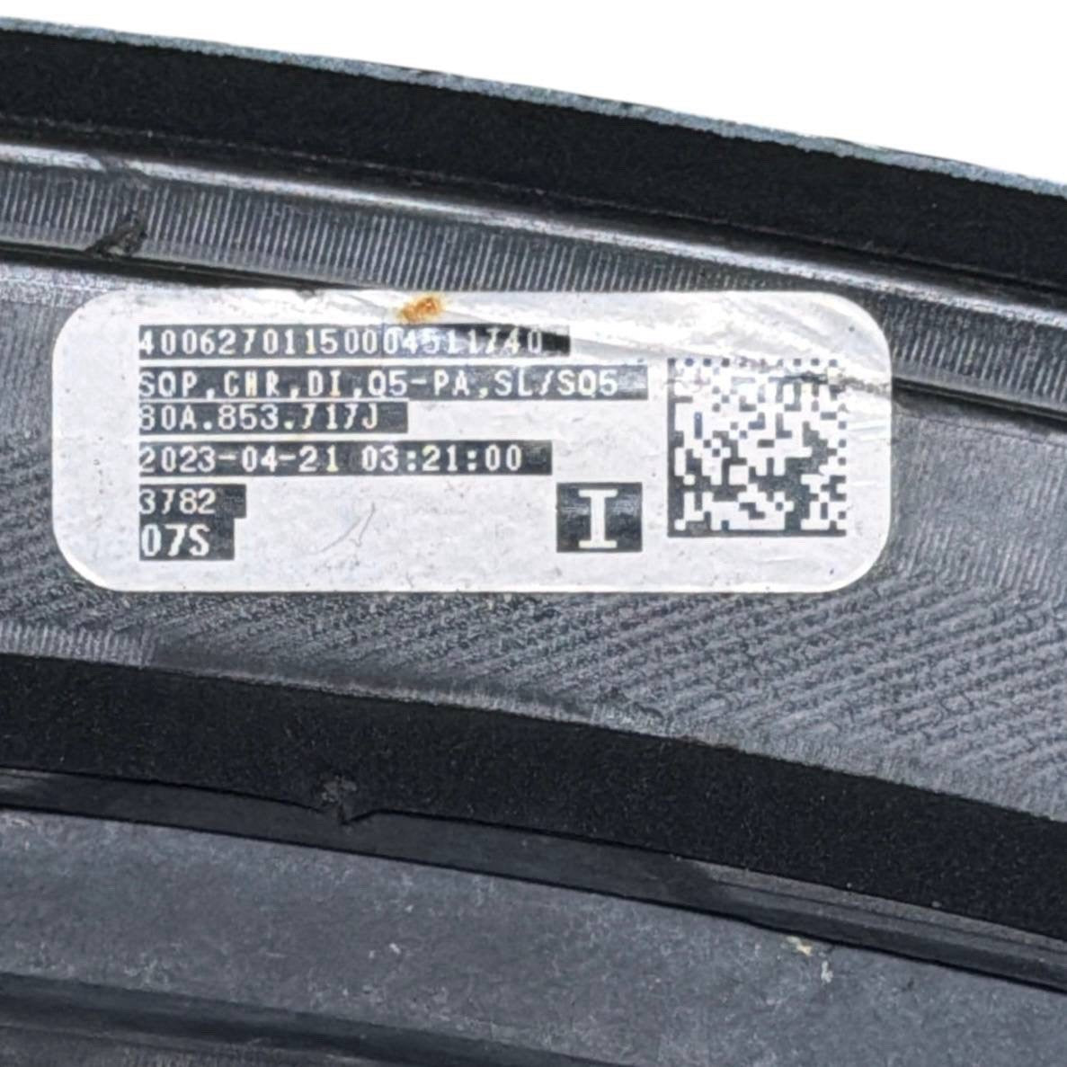 2021 2022 2023 2024 AUDI Q5 FRONT LEFT DRIVER WHEEL ARCH FLARE MOLDING OEM USED
