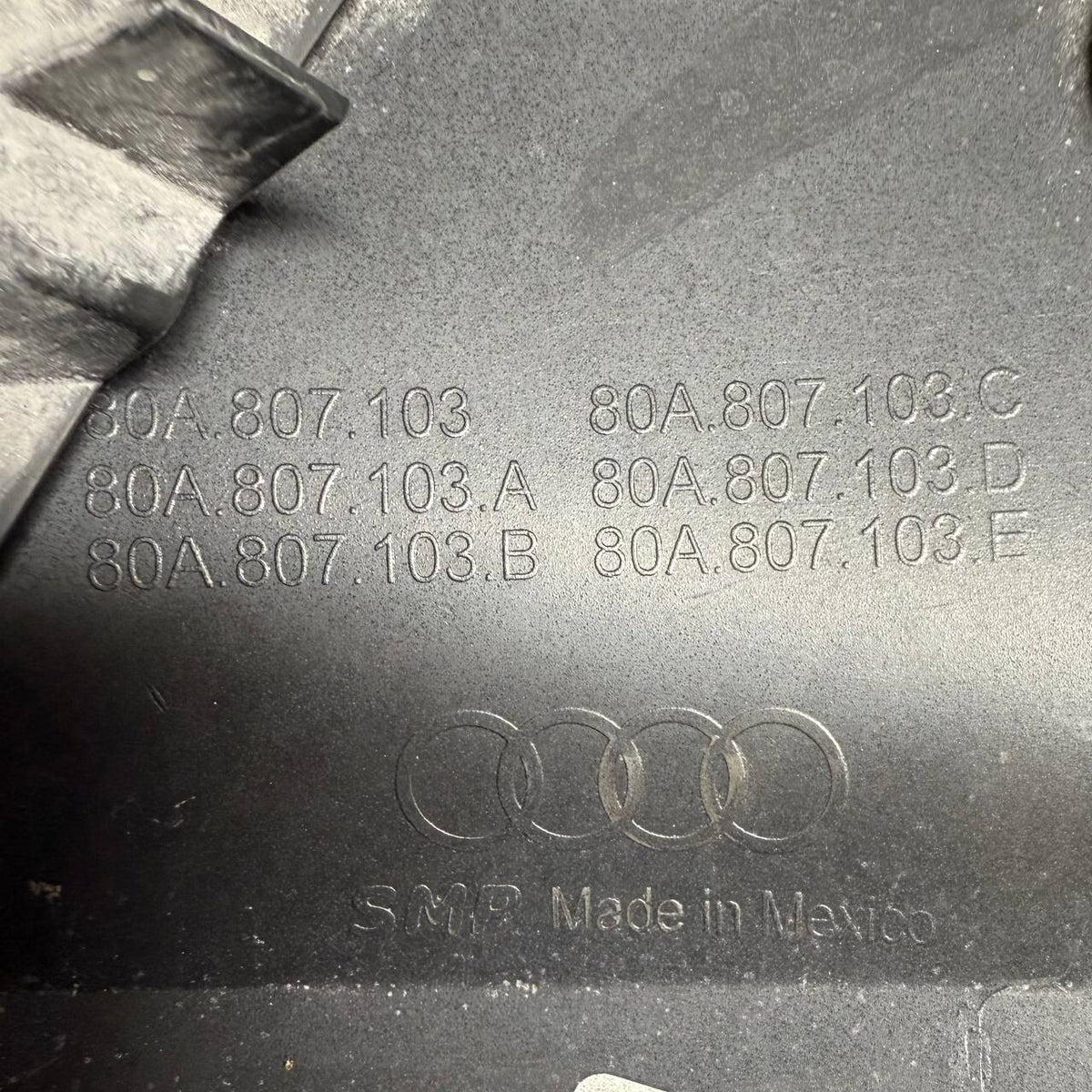 2021 2022 2023-2025 AUDI Q5 FRONT BUMPER RIGHT PASSENGER BUMPER COVER END CAP