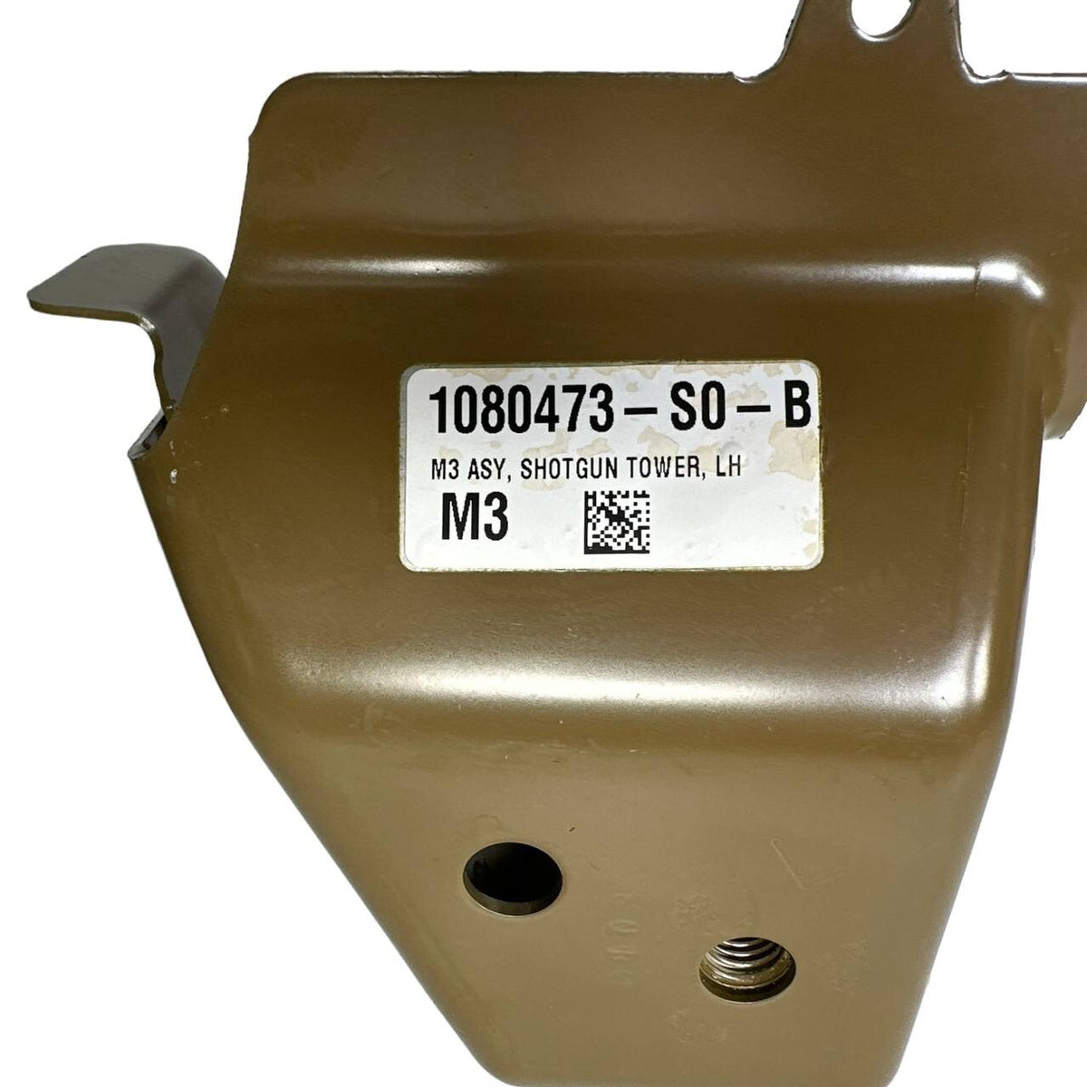 2016 2017 2018-2021 TESLA MODEL 3 SHOTGUN TOWER LEFT FRONT FENDER SUPPORT DRIVER