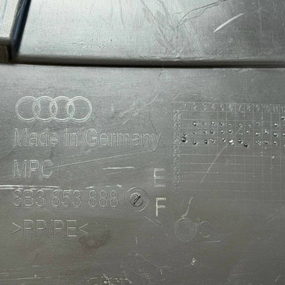 2025 2026 2027 AUDI A5 FRONT RIGHT PASSENGER FENDER LINER SPLASH GUARD OEM NEW