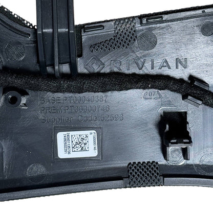 2022 2023 2024-2026 RIVIAN R1S DASH DASHBOARD UPPER SPEAKER GRILLE COVER TRIM