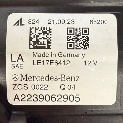 2021 2022 2023-2025 MERCEDES BENZ W223 S580 S500 HEADLIGHT HEADLAMP LEFT DRIVER