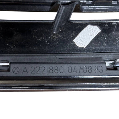 2014 2015 2016 2017 MERCEDES BENZ S-CLASS W222 FRONT BUMPER GRILLE OEM USED