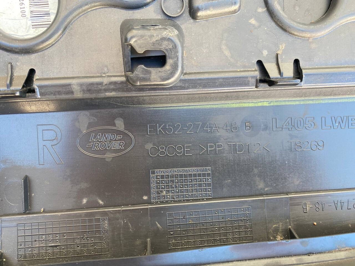 2013 2014 2015 2016 2017 2018 RANGE ROVER VOGUE REAR RIGHT DOOR LOWER MOLDING