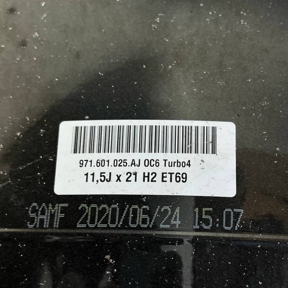2017 2018 2019-2023 PORSCHE PANAMERA WHEEL RIM ORIGINAL FACTORY R21 11.5J ET69