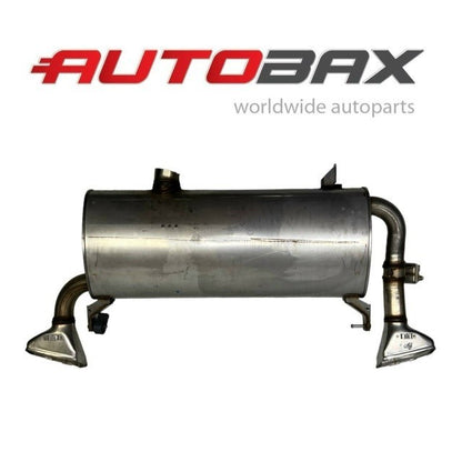 2018 2019 2020 2021 2022 2023 BMW X3 G01 REAR EXHAUST SYSTEM MUFFLER OEM USED