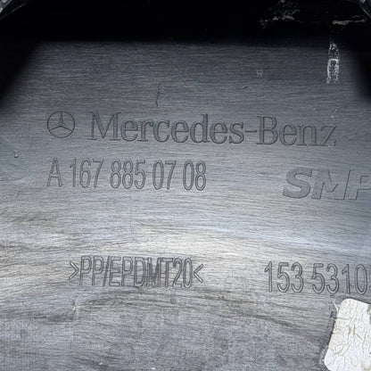 2024 2025 MERCEDES BENZ GLE V167 AMG FRONT BUMPER LOWER VALANCE DIFFUSER TRIM