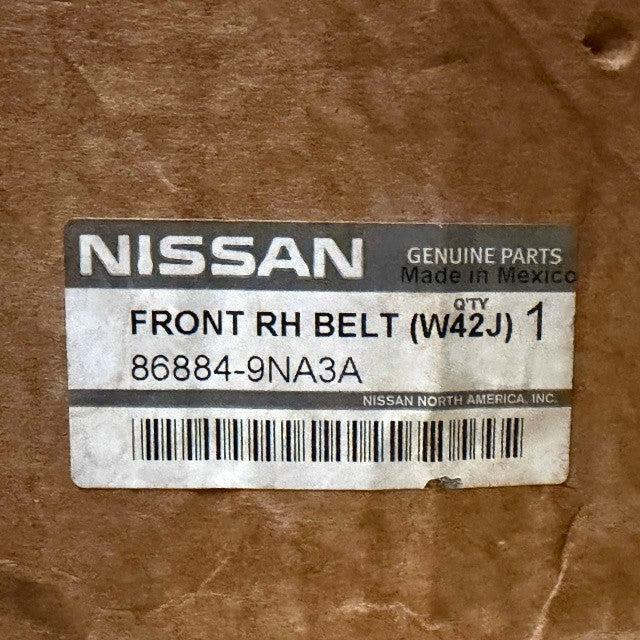 2014 2015 2016 2017-2020 INFINITI QX60 FRONT PASSENGER RIGHT SEAT BELT RETRACTOR