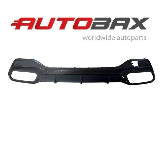 2020 2021-2025 BMW 840I M850I REAR BUMPER LOWER VALANCE AIR DIFFUSER TRIM CARBON