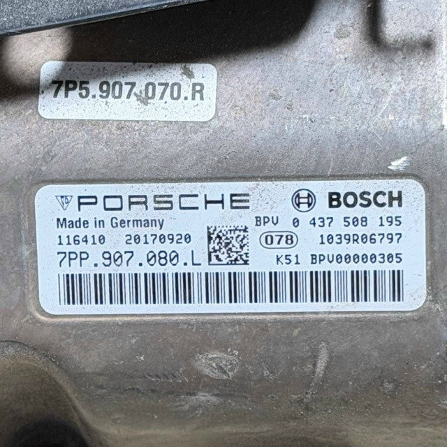 2014 2015 2016 2017 2018 PORSCHE CAYENNE INVERTER CONVERTER CONTROL MODULE UNIT
