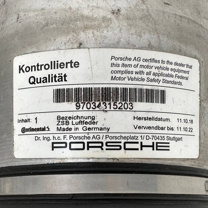 2010 2011 2012-2016 PORSCHE PANAMERA FRONT RIGHT SUSPENSION SHOCK STRUT ABSORBER