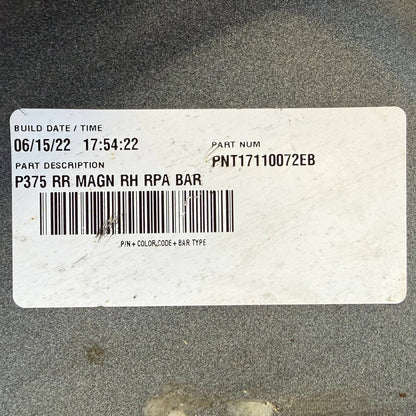 2019 2020 2021 2022 FORD RANGER REAR BUMPER RIGHT END CAP COVER TRIM PASSENGER
