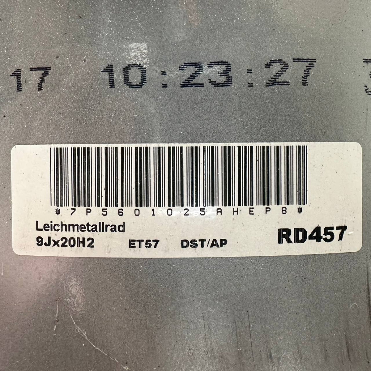2011 2012 2013 2014-2018 PORSCHE CAYENNE WHEEL RIM ORIGINAL FACTORY R20 9J ET57
