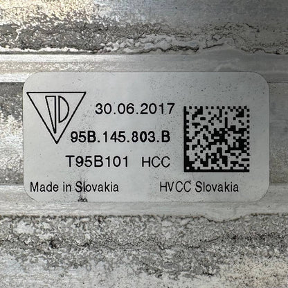 2015 2016 2017 2018 PORSCHE MACAN RADIATOR INTERCOOLER LEFT DRIVER OEM USED