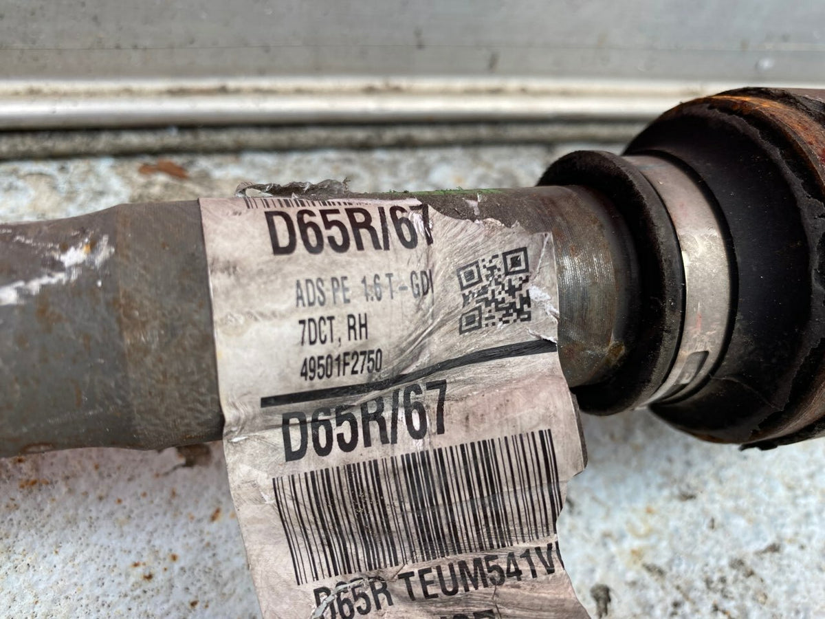 2019 2020 KIA HYUNDAI ELANTRA AXLE FRONT RIGHT ASSEMBLY OEM 49501F2750 PASSENGER
