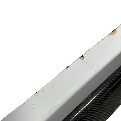 2018-2024 BENTLEY CONTINENTAL GT DOOR SILL SCUFF PLATE MOLDING TRIM RIGHT CARBON