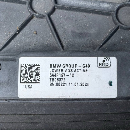 2025 2026 2027 BMW X3 G45 FRONT BUMPER CENTER SHUTTER AIR GUIDE ACTIVE OEM USED