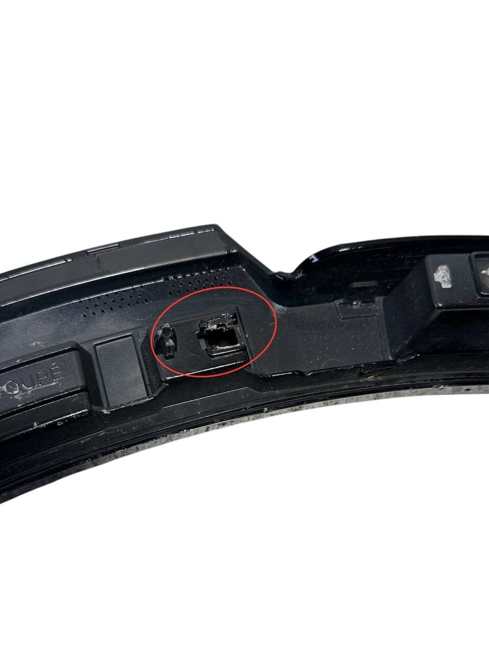 2020-2024 PORSCHE CAYENNE REAR LEFT WHEEL ARCH FLARE FENDER DRIVER TRIM MOLDING