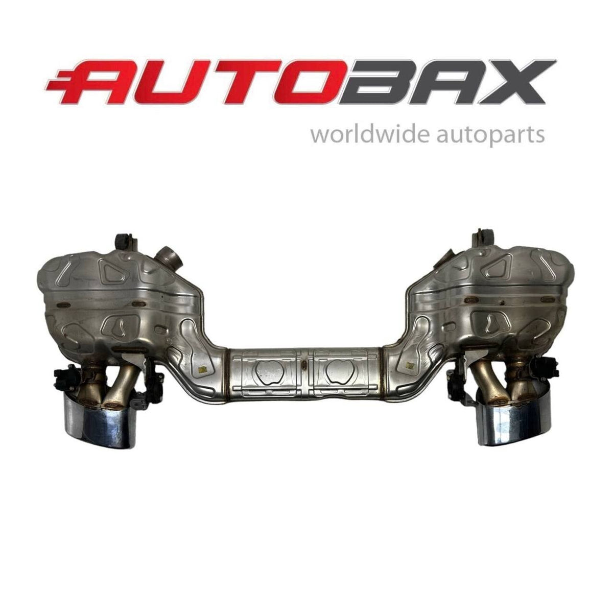 2021 2022 2023 AUDI RS6 RS7 REAR EXHAUST SYSTEM MUFFLER W/ PIPE TIP OEM USED