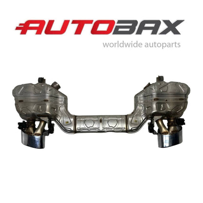 2021 2022 2023 AUDI RS6 RS7 REAR EXHAUST SYSTEM MUFFLER W/ PIPE TIP OEM USED