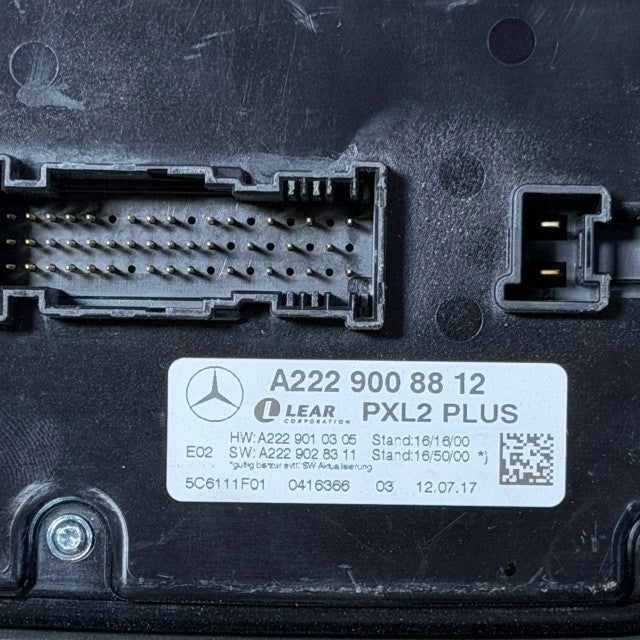 2017 2018-2020 MERCEDES BENZ W213 C238 HEADLIGHT BALLAST CONTROL MODULE UNIT OEM