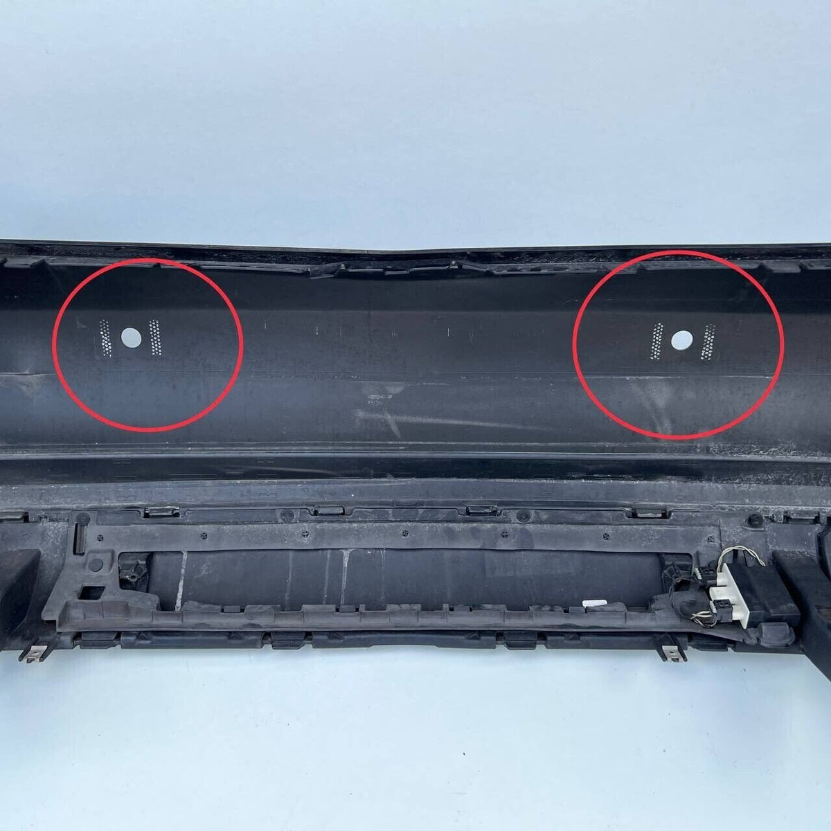 2014 2015 2016 2017 MERCEDES-BENZ S550 S600 REAR BUMPER COVER ASSEMBLY OEM USED