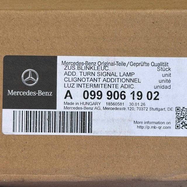 2019 2020-2026 MERCEDES BENZ R232 SL CLA MIRROR LEFT DRIVER TURN INDICATOR LIGHT